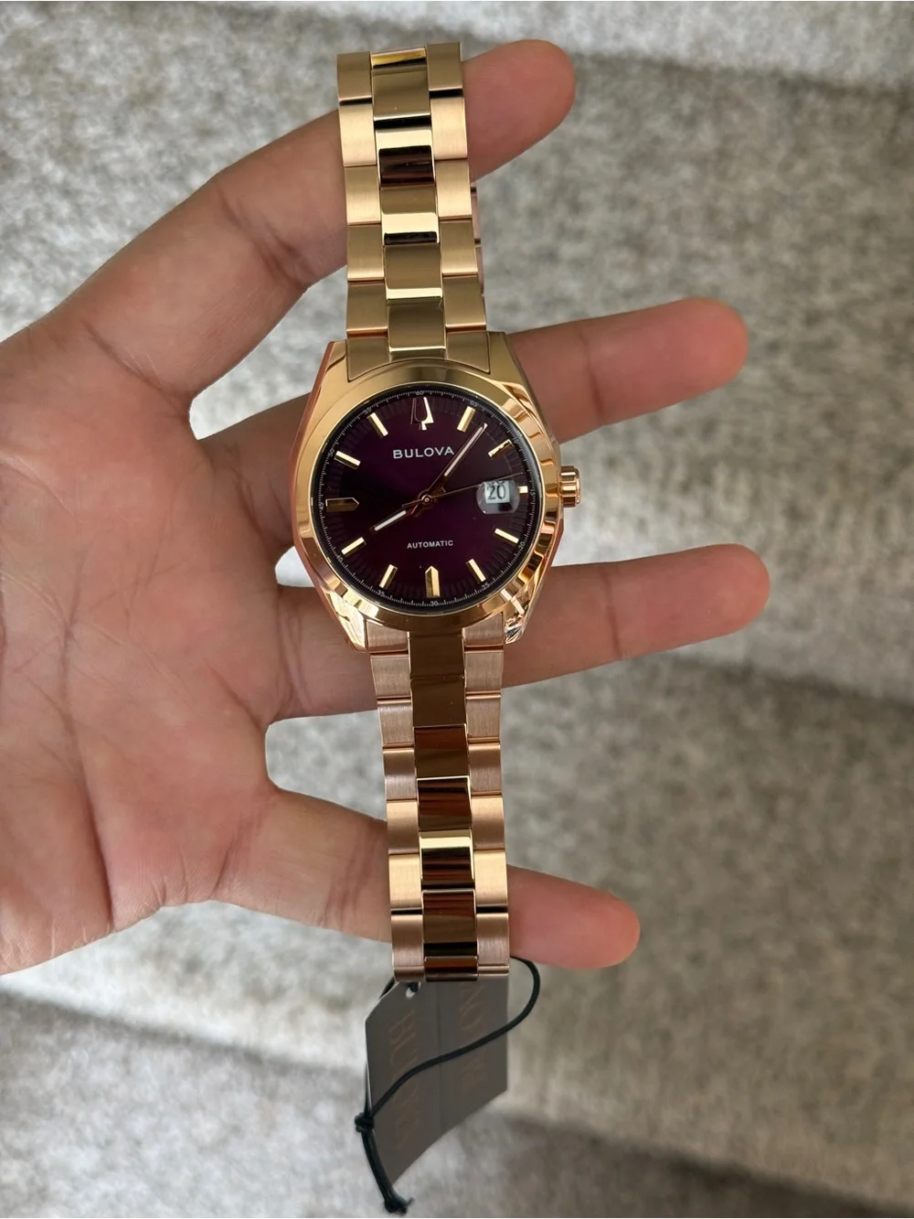 Bulova stylish wristwatch